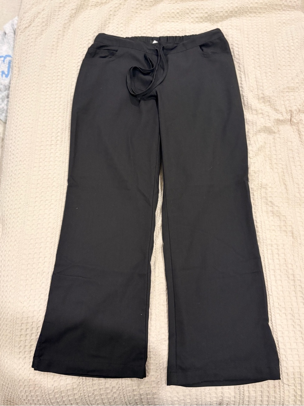 Grey's Anatomy Black Drawstring Jogger Pants